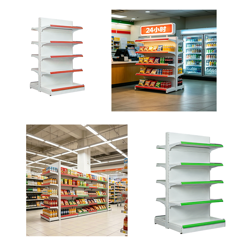 Gui Chang  Single Sided Metal Supermarket Single-sided Shelf Keywords Convenience Store Checkout Shelf