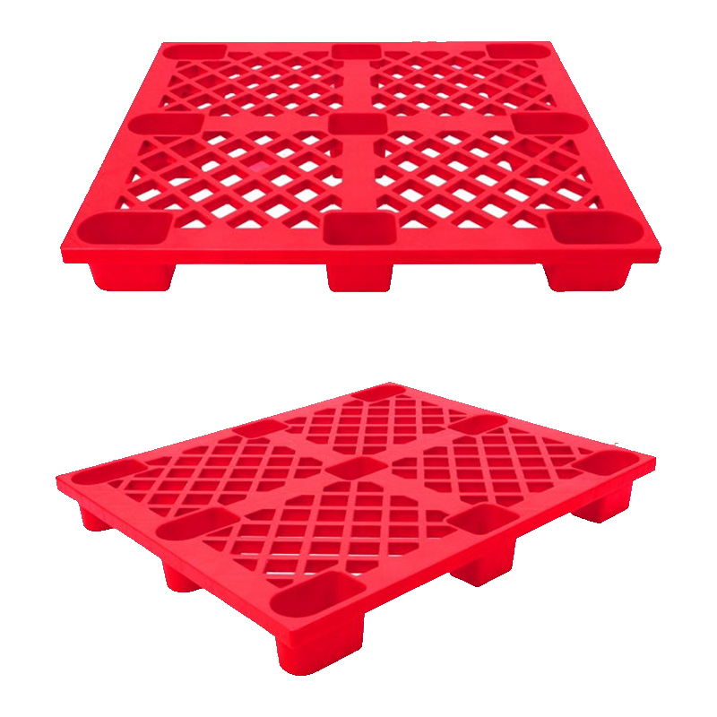 Plastic Pallet Forklift Board Warehouse Pad Moisture-proof Board Rubber Pallet Goods Stack Shelves Storage Pad Warehouse Board C