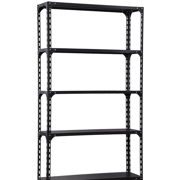 Angle Steel Shelf Household Warehouse White Balcony Storage Floor Stand Multi-storey Small Supermarket Storage Display Rack Iron