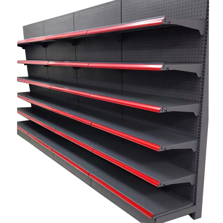 Retail Display Grocery Store Display Racks for Retail Store Top Quality Retail Convenience Store Gondola Shelving