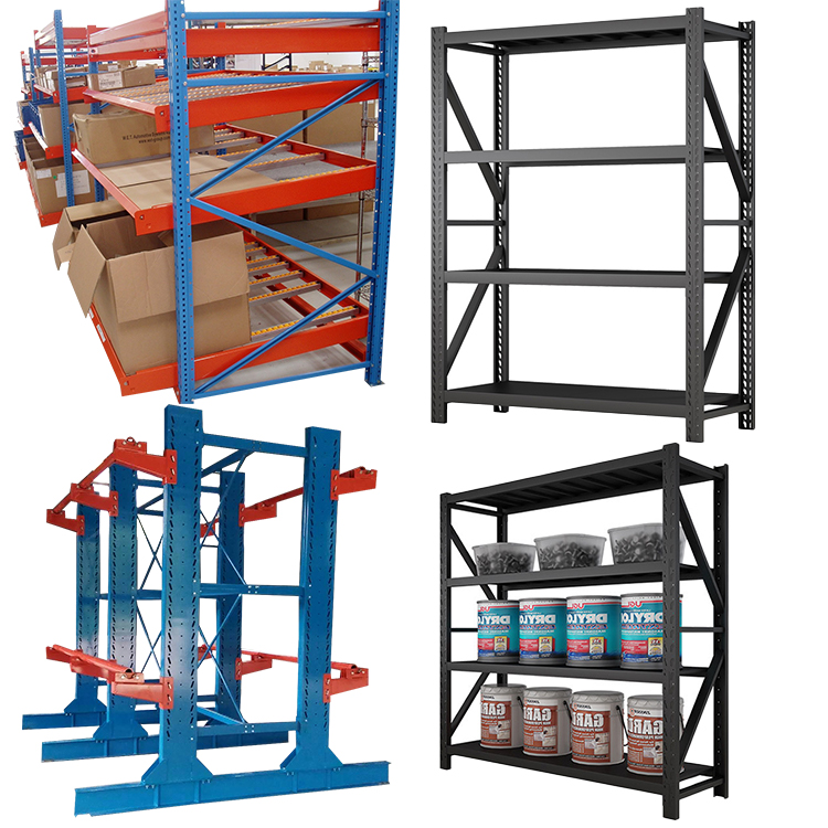 Customized Storage Warehouse Shelf Household Racks Multi-layer Heavy-duty Multi-functional Assembled Metal Iron Rack Shelf