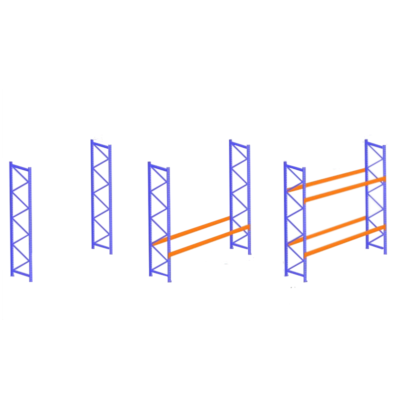 1500KG Heavy Duty Steel  Q235 Steel Heavy Rack Q235 Heavy Duty Pallet Racking