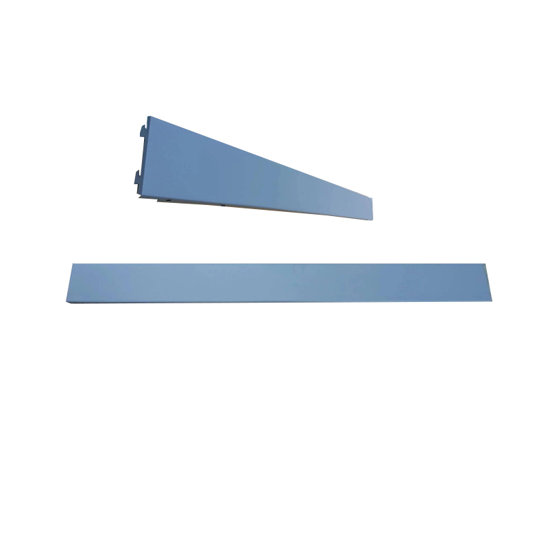 Guichang Supermarket  Metal Material Accessories Can Be Customized Thickness Bottom Cover Plate for Supermarket Shelf