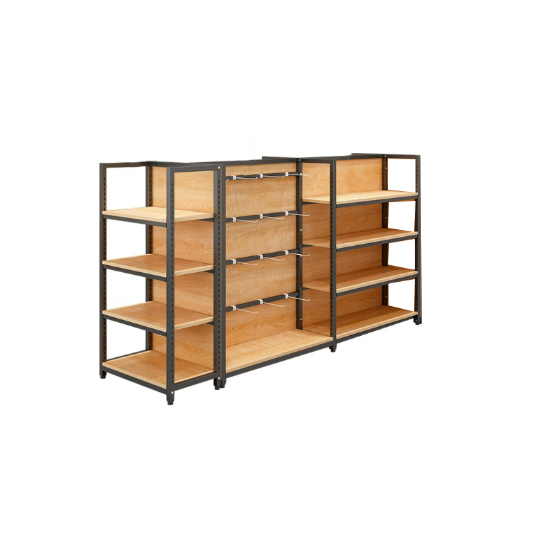 Guichang Supermarket Shelf Metal Material square Tube Hook with Laminate Used in Large Stores Department Stores