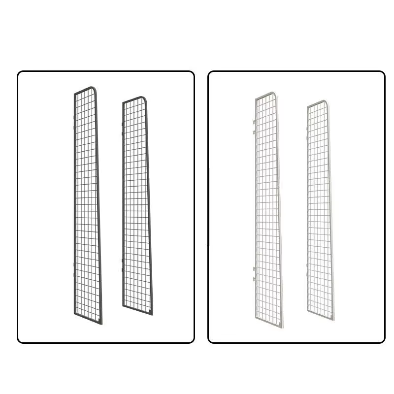 Guichang Shelf Side Mesh Supermarket Shelf End Frame Side Hanging Metal Mesh Single and Double Sided
