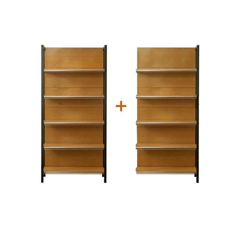 Guichang Four-pillar Supermarket Shelf Customization Curved square Upright Laminate Height Adjustable Increase and Decrease