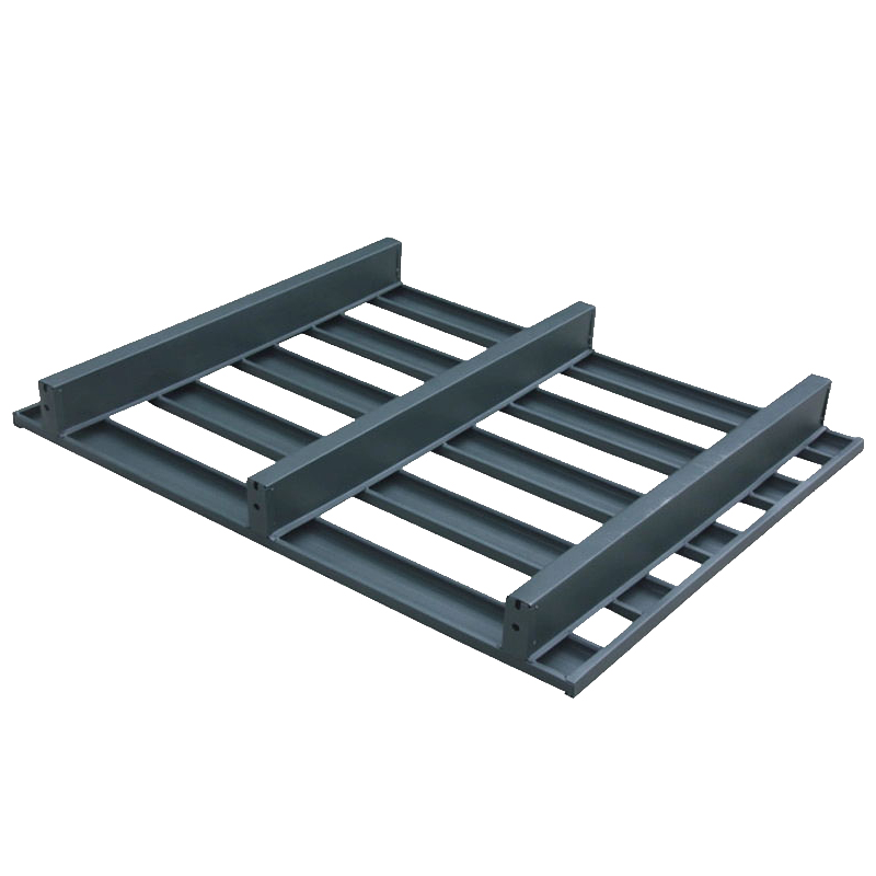 Customized Load-bearing Double-sided Four-sided Forklift Heavy Steel Forklift Pallet Storage Stacking Iron Metal Shelf Board War