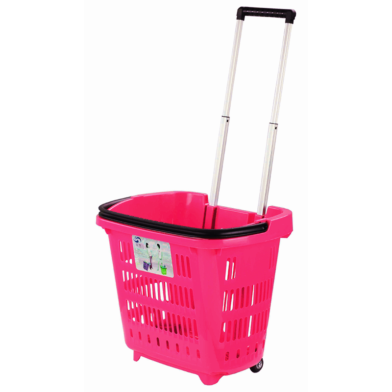 GuichangKTV Basket Household Storage BasketMetal HandleBasket and BasketThe Basket Is ThickenedPlastic Metalbasket