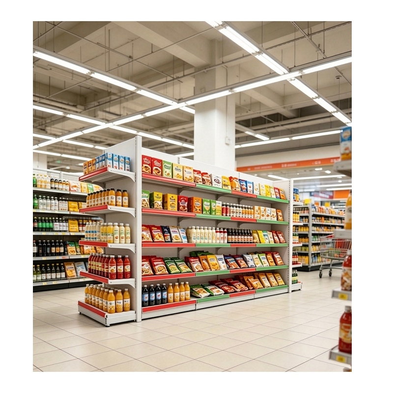Gui Chang  40-60KG Supermarket Shelf Core Keywords Double-sided  Single Sided Supermarket