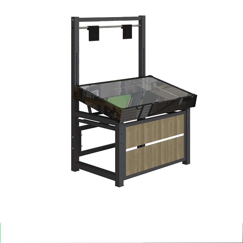 Guichang Supermarket High-end Fruit Shelf Display Rack Collapsible Refrigeration Display Cabinet