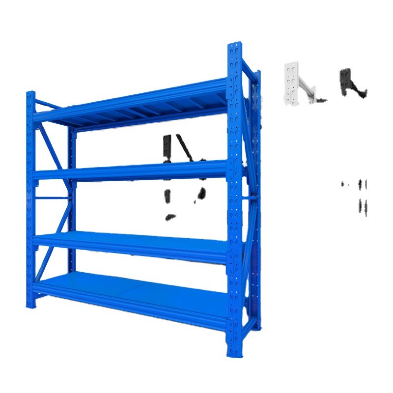 Guichang Metal Storage Shelf with Plastic Tray Is Easy to Install and Disassemble with Strong Load Bearing