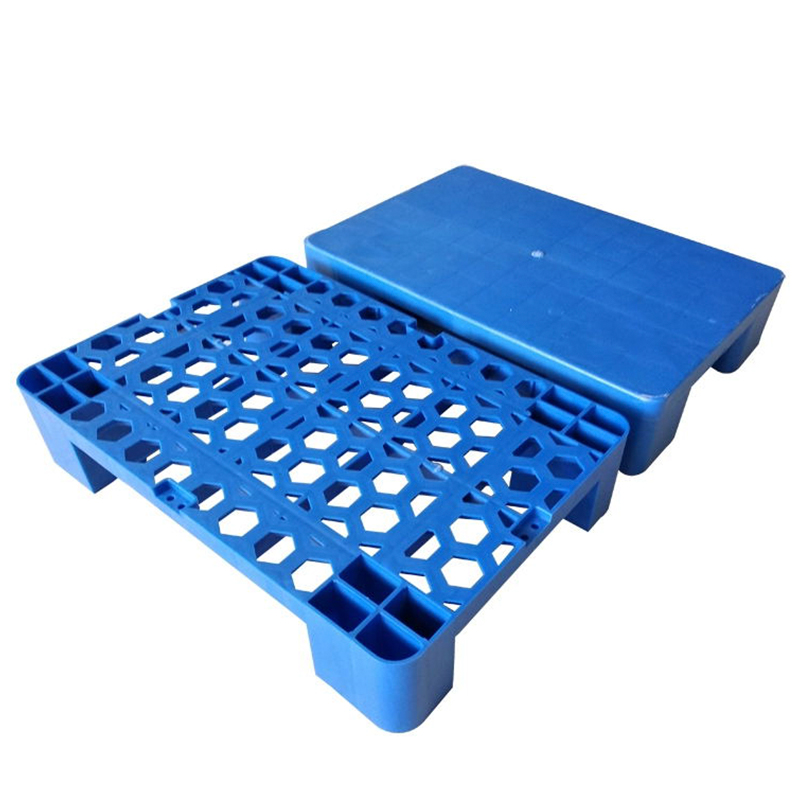Guichang flat nine-foot plastic forklift pallet warehouse pad floor board cargo pallet moisture-proof pad warehouse board pallet
