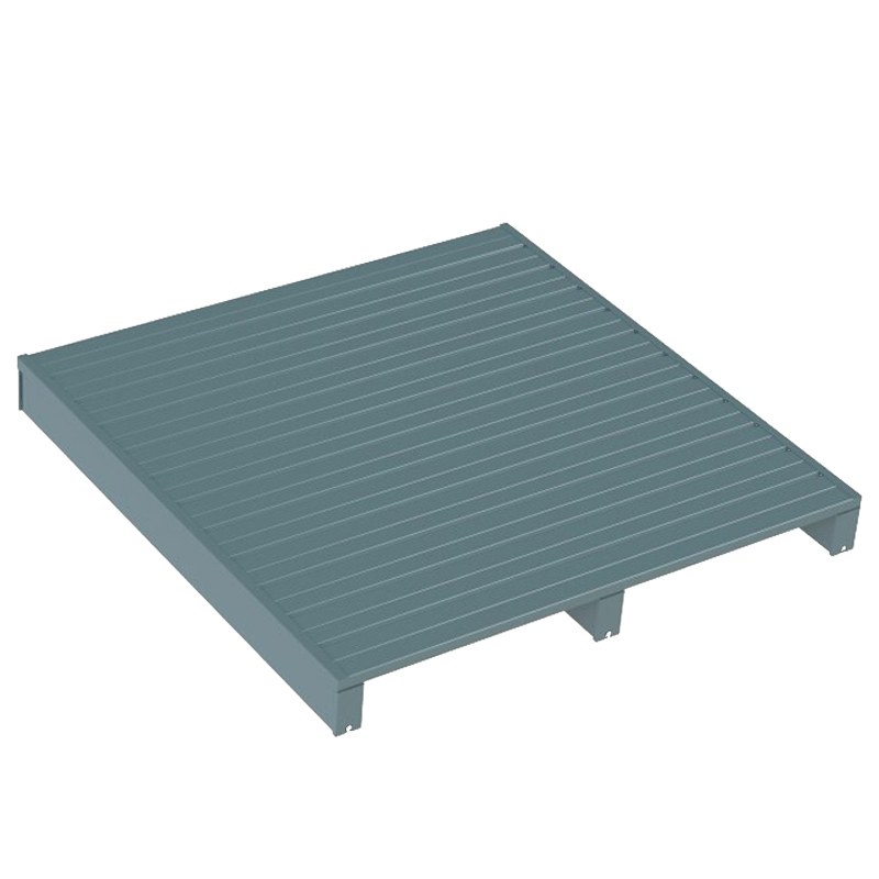 Guichang Steel Rack Logistics Galvanized Forklift Iron Pallet Iron Pallet Warehouse Turnover Four-in Fork Iron Pallet