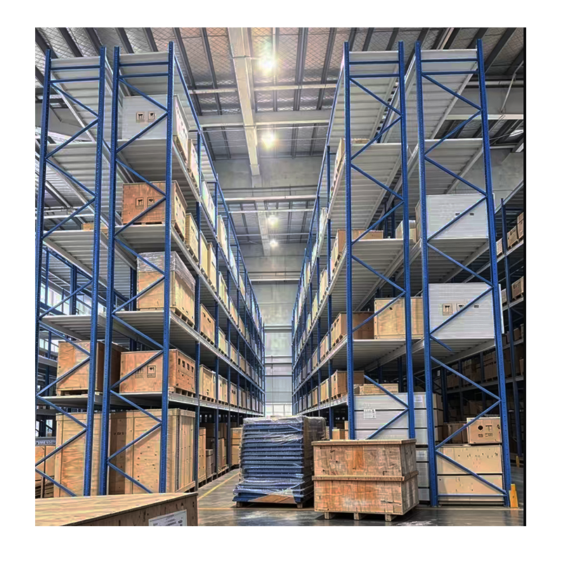 2000KG Heavy Duty Steel Platforms  System  Heavy Duty Selective Pallet Racking Q235 Steel Adjustable Warehouse Storage Beam Rack