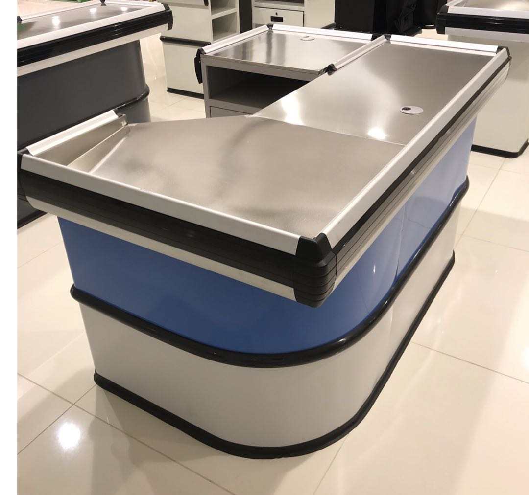 Checkout Counter Cashier Grey  1800*1200*850