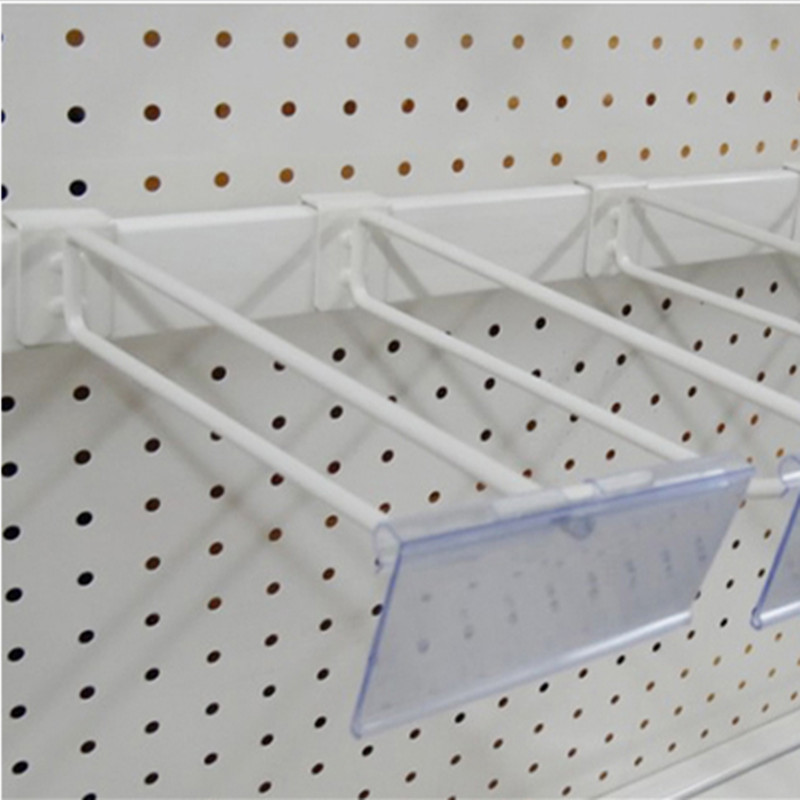 Guichang Supermarket Shelf Support Custom Size Single Line Double Line Hook Hanging Rod Used in Supermarkets