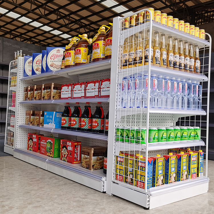 Guichang Beautiful and Practical Supermarket Shelves Can Be Stored and Displayed to Support Customization of Various Items
