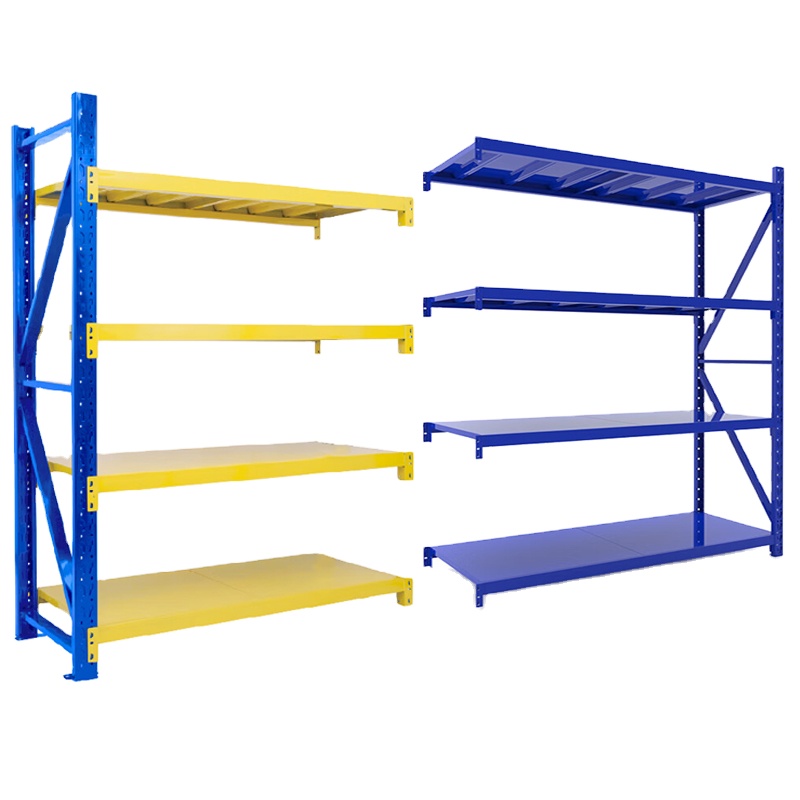 Guichang Metal Storage Shelf Storage Display Different Weight Goods Adjustable Floor Height for Warehouse
