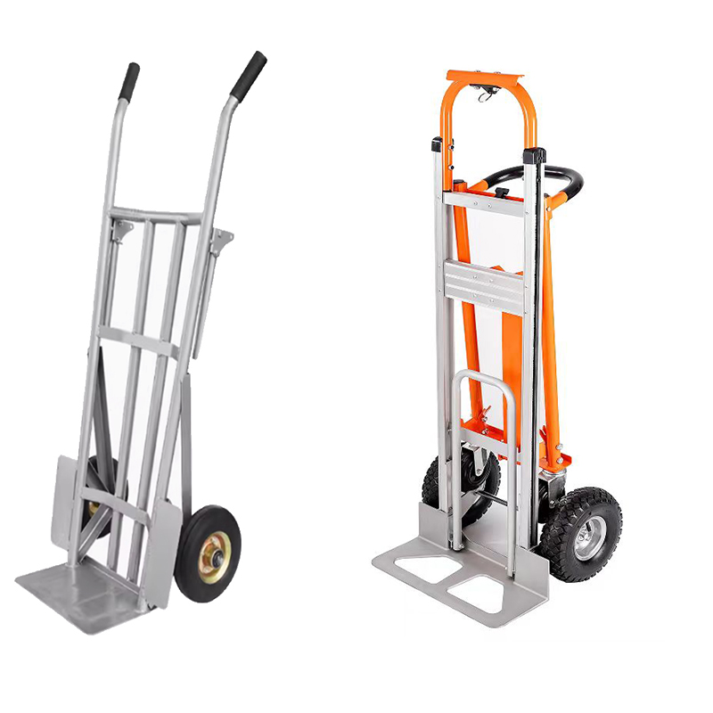 Guichangfoldable TrolleyThickened Curved tiger CarTwo-wheeled TigerTruck Oxygen tank Cart Pulling TruckDolly the Cart