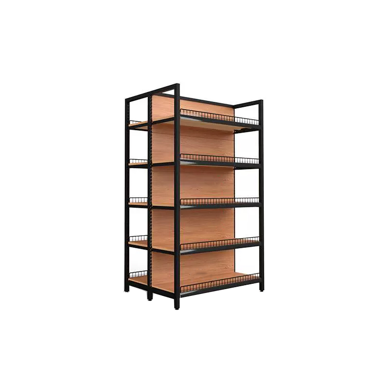 Guichang Four-pillar Supermarket Custom Curved square Upright Main and Auxiliary Frame Shared Upright