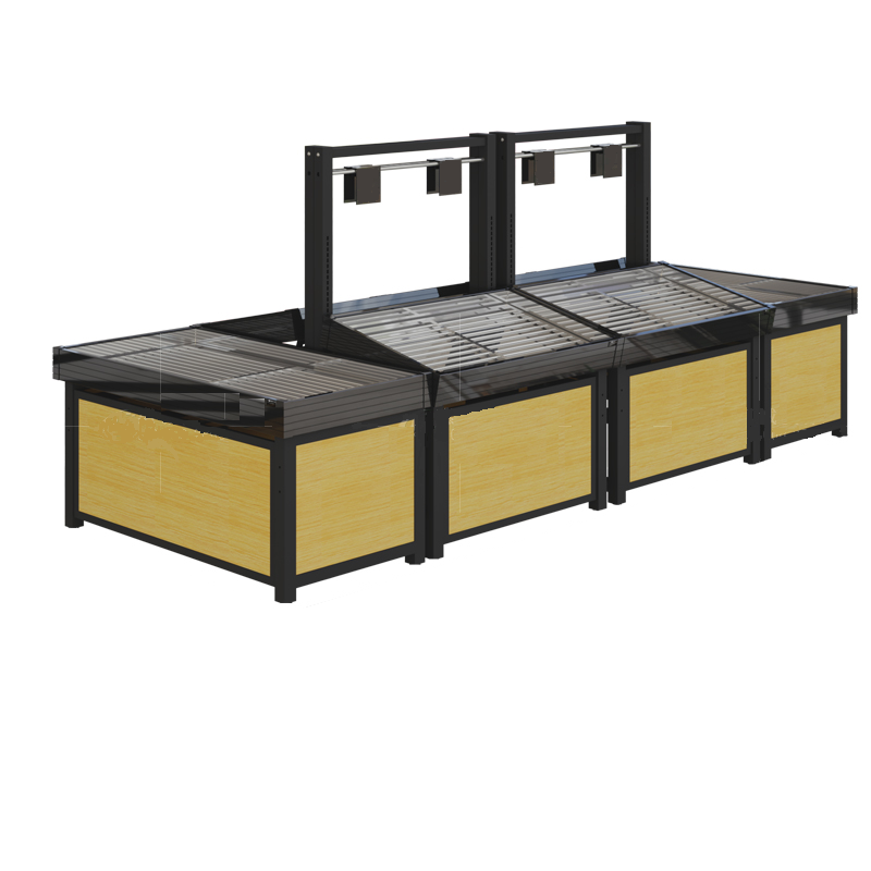 Guichang Fruit air Curtain Cabinet Fruit and Vegetable Refrigerator Push-and-pull Refrigeration Display Cabinet