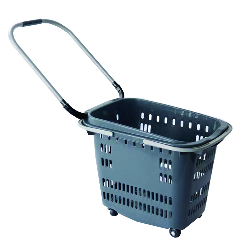 GuichangPlastic Hollow Hand BasketMetal HandleMetal Plastic MetalhandleBasket and Basket