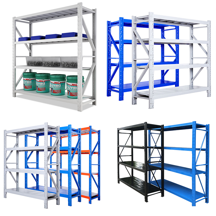 Customized Storage Warehouse Shelf Household Racks Multi-layer Heavy-duty Multi-functional Assembled Metal Iron Rack Shelf