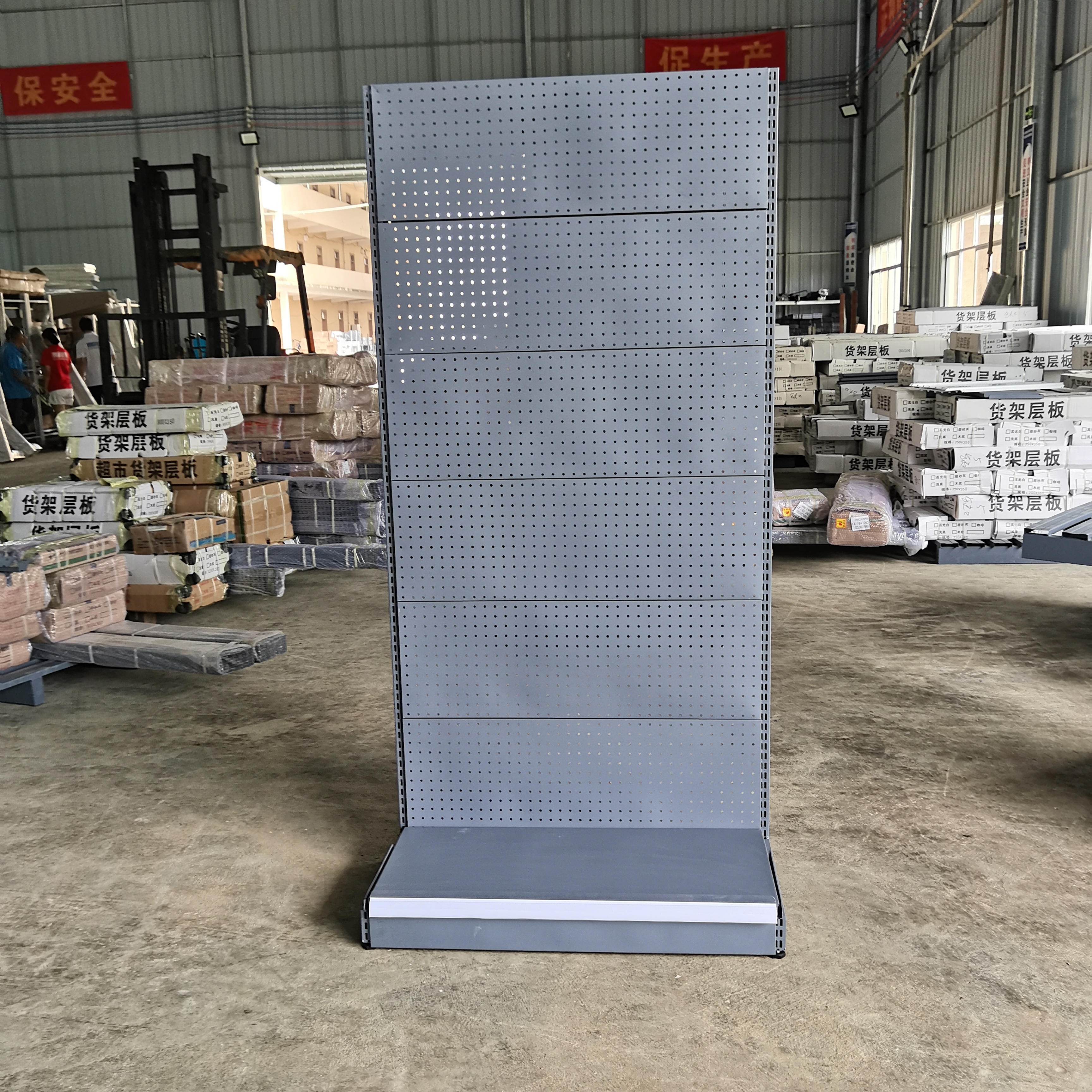 Guichang Metal Supermarket Shelf Perforated Backboard Hook Different Size and Thickness
