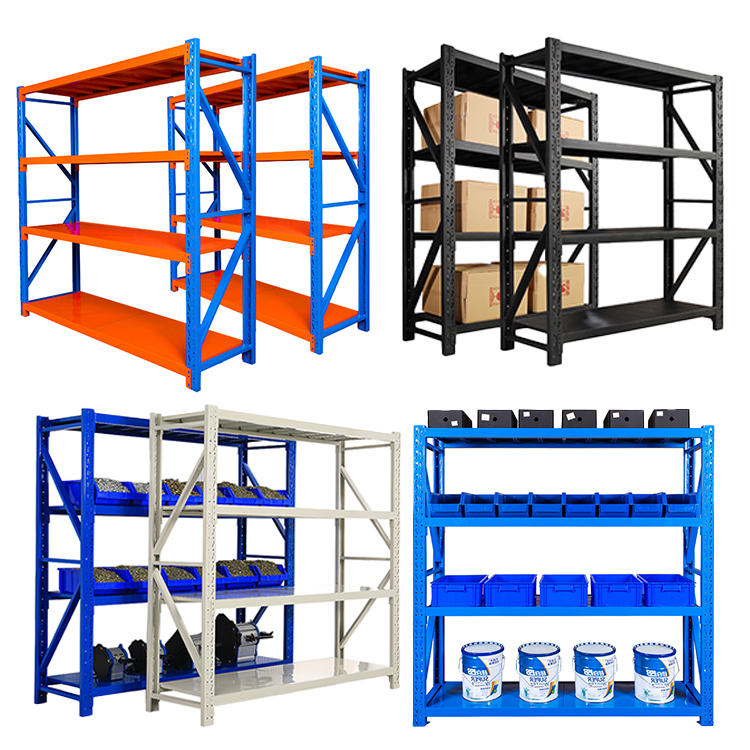 Shelf Storage Warehouse Racks Household Multi-layer Basement Multifunctional Free Combination Goods Display Iron Shelf