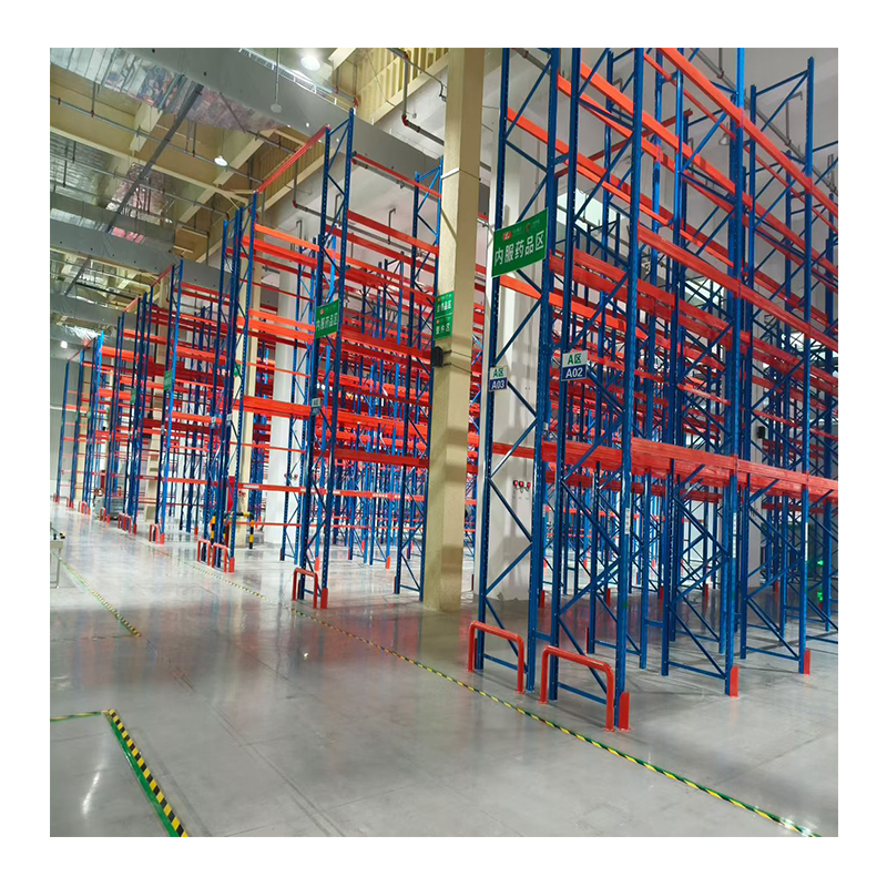 2000 KG Steel Warehouse Rack, Anti-corrosion Stable Bearing Warehouse Storage Frame for Factory Stock