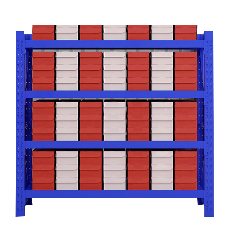 Gui Chang Power Coating Warehouse Rack 4 Layers Adjustable 100-500KG Standard Storage Shelf Warehouse Storage Widespan Rack