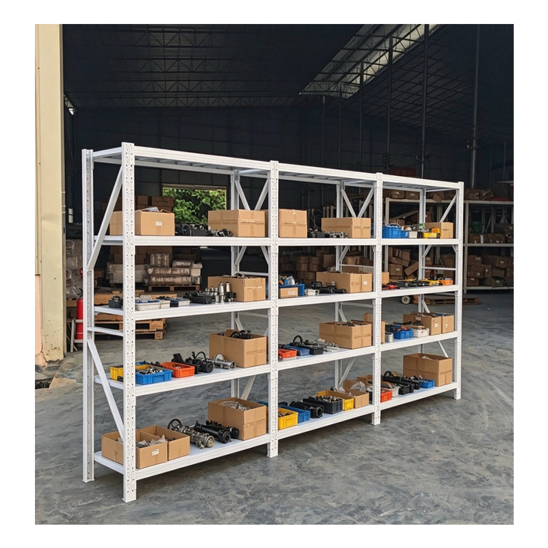 Gui Chang 100-500kg Per Layer Boltless Warehouse Rack / Boltless Shelving  Commercial Warehouse Steel Racking