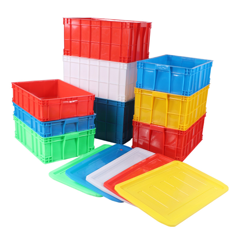 Guichang Plastic Turnover Box for Fish Farmingrectangular Large Frame with Coverturtle Box Thick Super extra Large Cover Storage