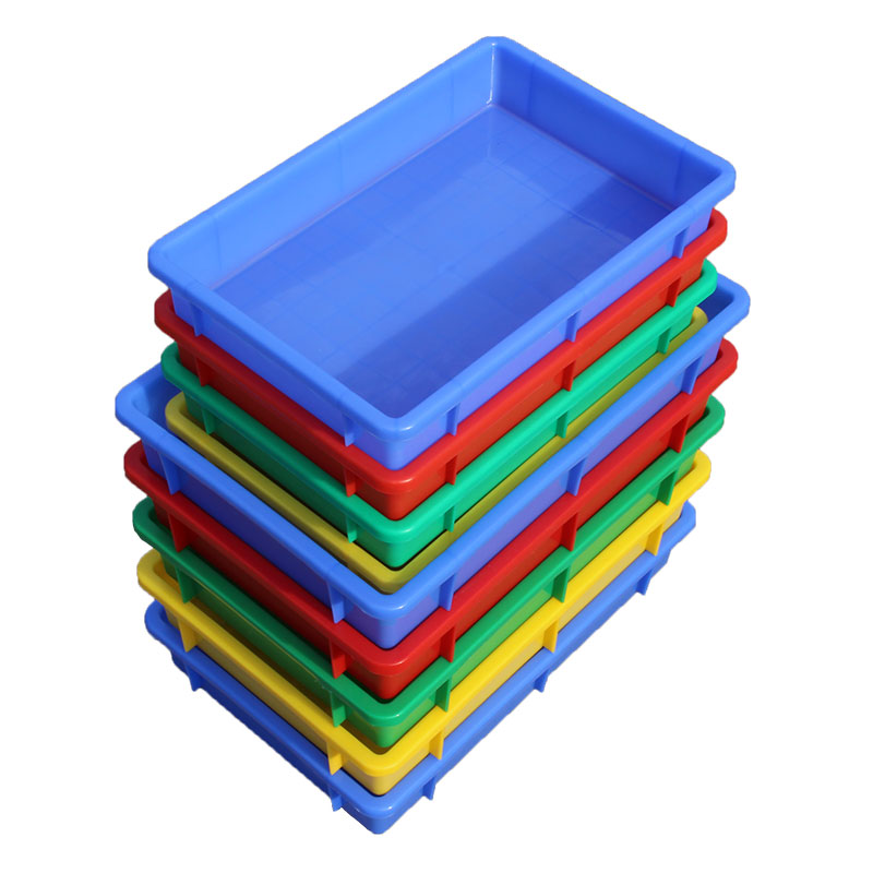 Guichang Rectangular plastic basket thickened turnover box fish turtle finishing storage plastic frame large logistics tool box