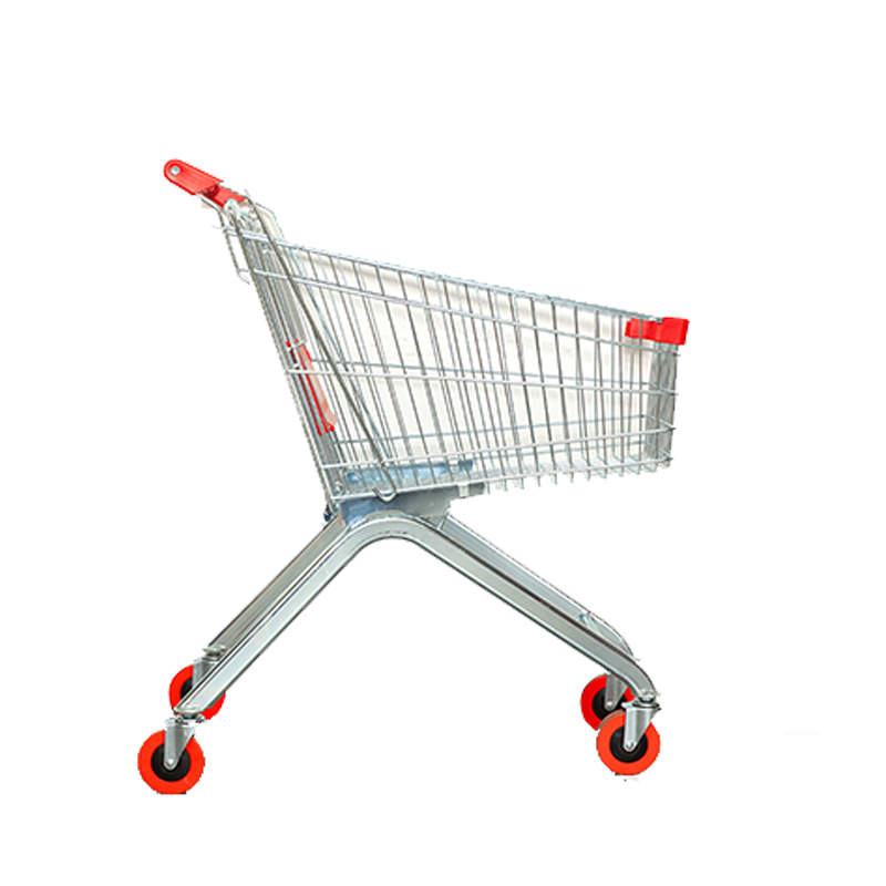 Supermarket Shopping Cart Trolley Mall European Style Cart Large Capacity Property Convenience Cart Adult Household Grocery Shop