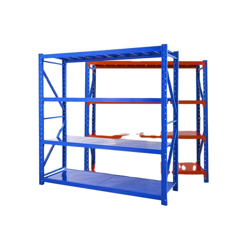 Guichang Metal Storage Shelf Storage Display Different Weight Goods Adjustable Floor Height for Warehouse