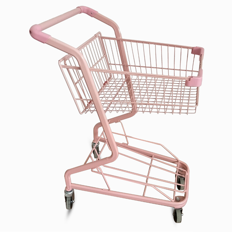 Supermarket Shopping Cart Trolley Convenience Store Store European Style Cart Shopping Mall Metal Management Truck Big Trolley