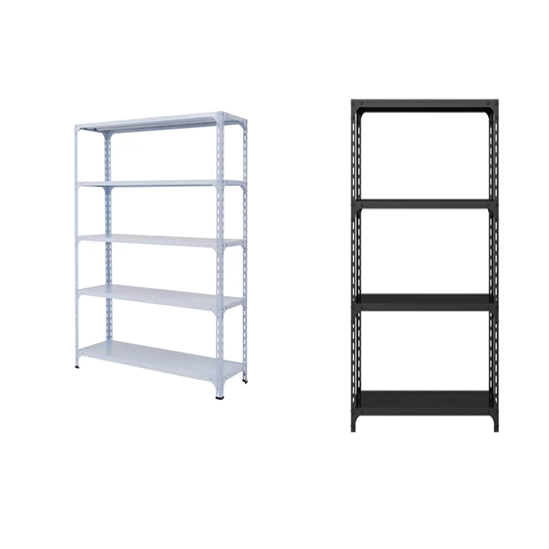 Supermarkets Have Multiple Layers of StorageAngle Steel Material Iron ShelfSimple Bearingfloor-standing Storage Shelf