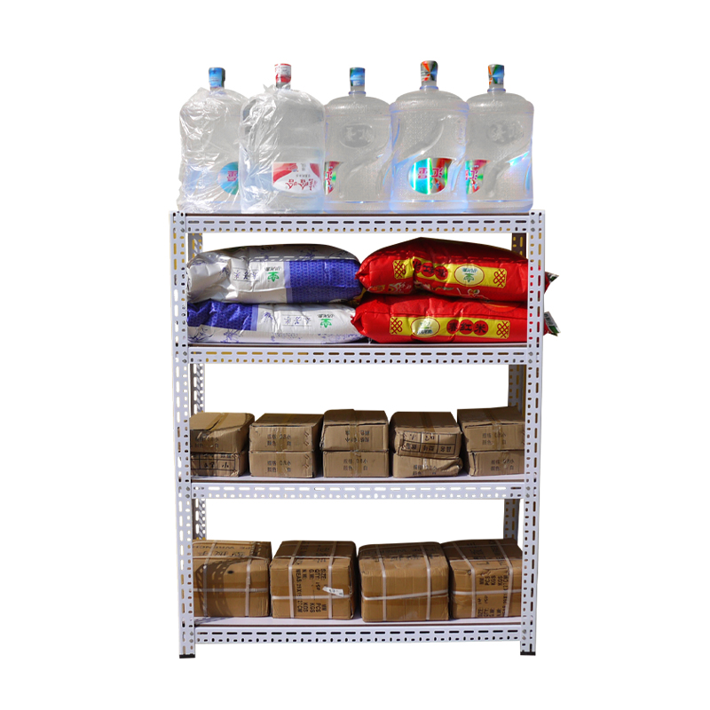 Light Household Angle Iron Shelf Warehouse Storage Shelf Rack Clothing Display Rack Supermarket Storage Rack