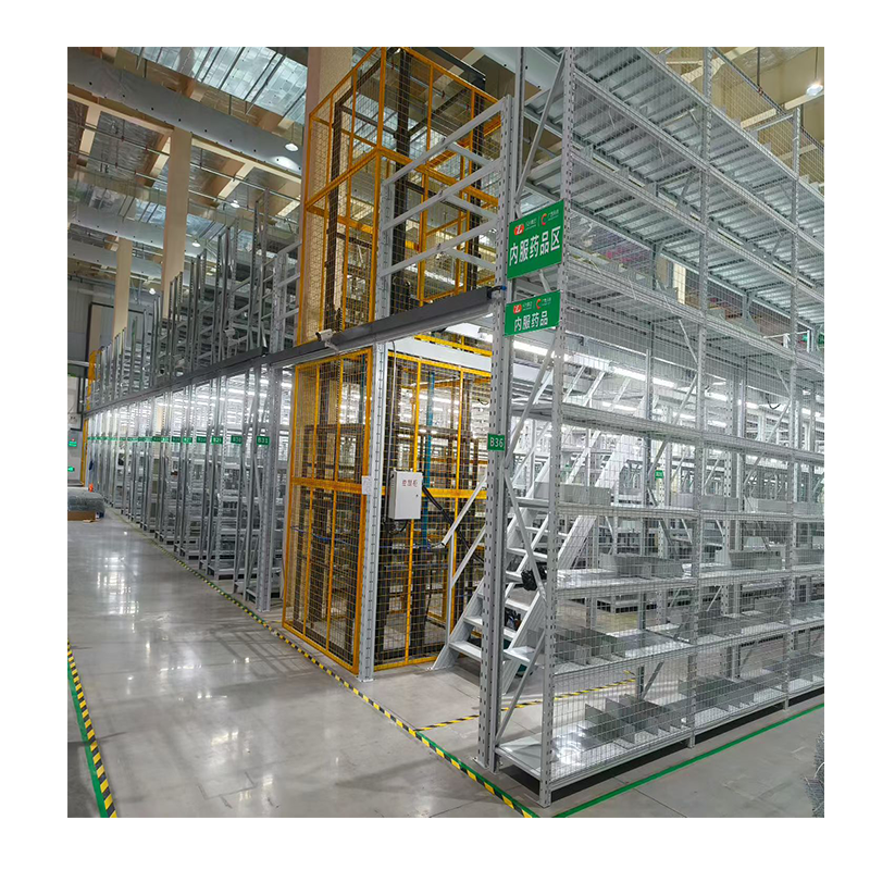 2000 KG Steel Warehouse Rack, Anti-corrosion Stable Bearing Warehouse Storage Frame for Factory Stock