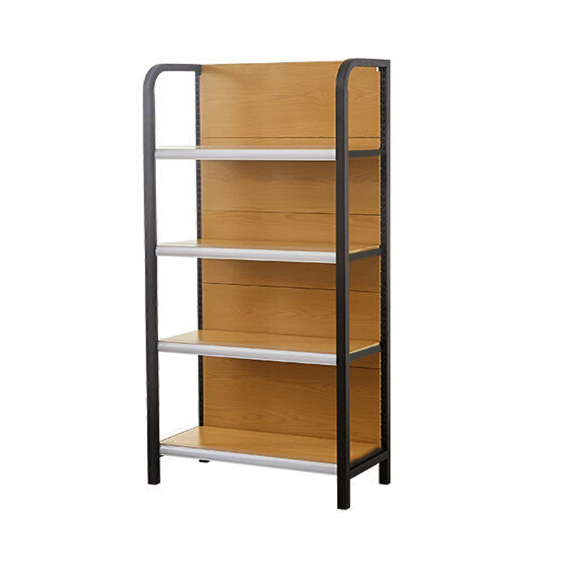 Guichang Four-pillar Supermarket Shelf Customization Curved square Upright Laminate Height Adjustable Increase and Decrease