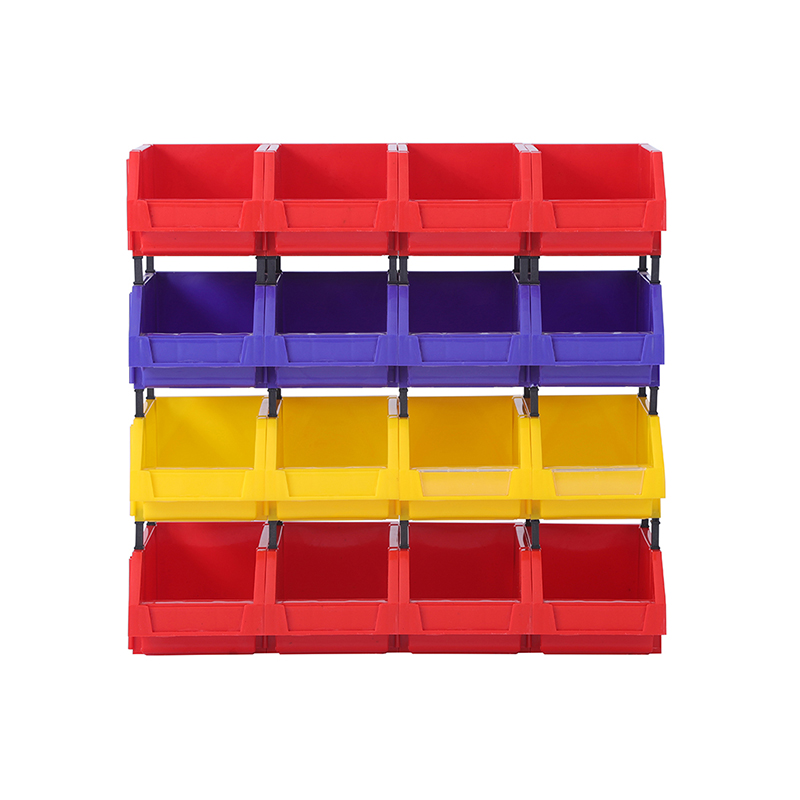 Guichang Rectangular Thick EU Turnover Box Clamshell Transportation Storage Box Gray Fish Pond Filter Box
