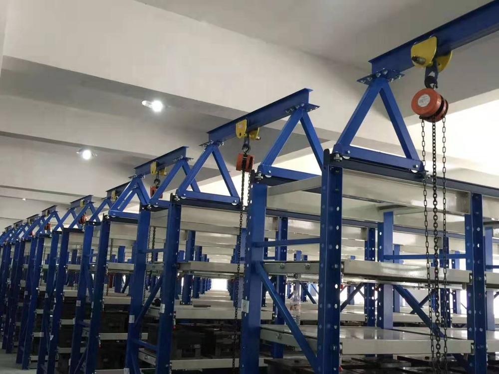 Heavy Duty Tool Storage Injection Mould Rack Steel Power Coated Detachable GMR-2.0 2000mm 3100mm 600mm GCJS Accepted ODM or OEM