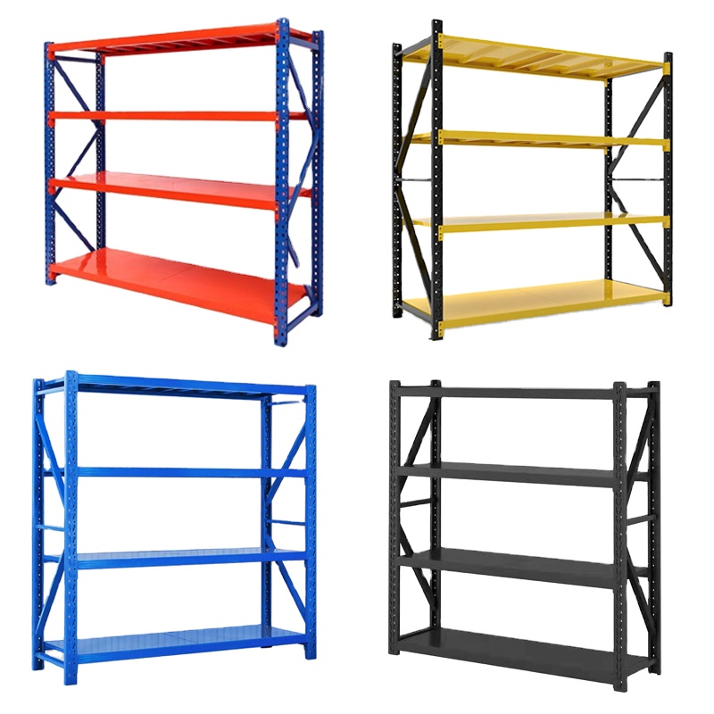 Guichang Heavy Duty Industrial Shelves Storage Rack Cargo Steel  Iron Metal Pallet Racking Stacking Shelves