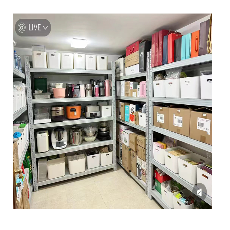 Gui Chang   Workshop Industrial Storage Rack, 100~500KG Load Metal Warehouse Shelving for Spare Parts