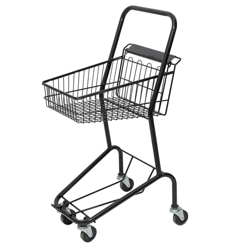 Guichang Supermarket Shopping Carts Medium-sized Household Grocery Shopping Trolleys Trucks Japanese-style Herringbone