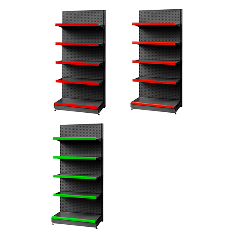 Gui Chang 40-80KG Wholesale Supermarket Shelves Double Sided Gondola Shelving for Supermarket Store