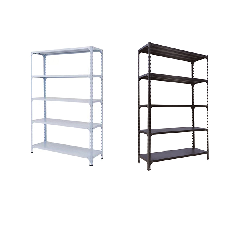 Supermarkets Have Multiple Layers of StorageAngle Steel Material Iron ShelfSimple Bearingfloor-standing Storage Shelf