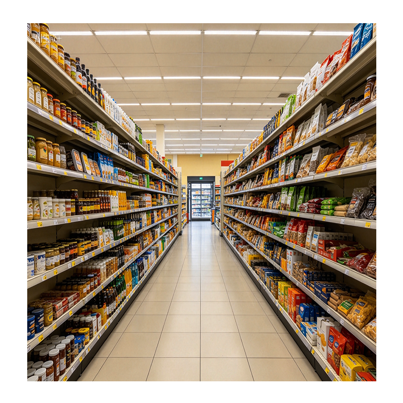 Gui Chang Double Sided Grocery Display  Factory Direct Supermarket 40-80KG  Retail Display Rack