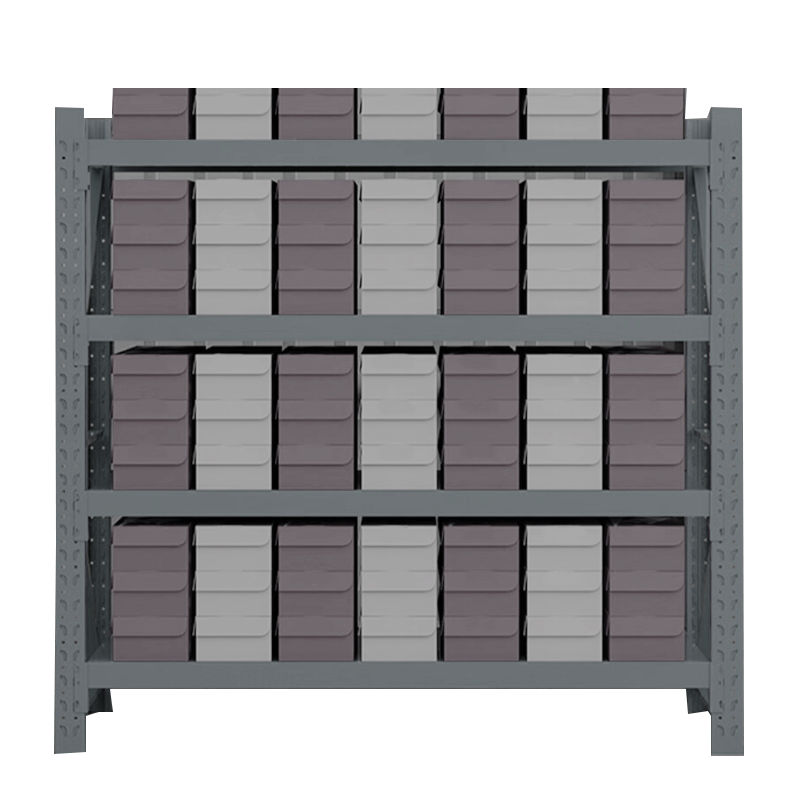 Gui Chang Power Coating Warehouse Rack 4 Layers Adjustable 100-500KG Standard Storage Shelf Warehouse Storage Widespan Rack
